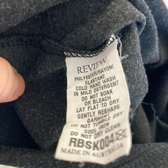 Review Charcoal Grey Tube Skirt - Picture 5 of 5